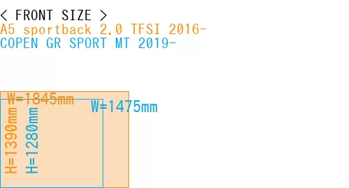 #A5 sportback 2.0 TFSI 2016- + COPEN GR SPORT MT 2019-